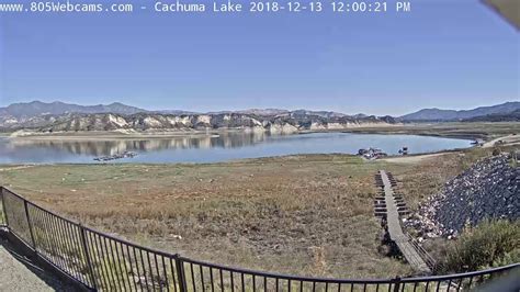 A California reservoir is overspilling for the first time in decades following heavy rainfall. . Cachuma lake cam